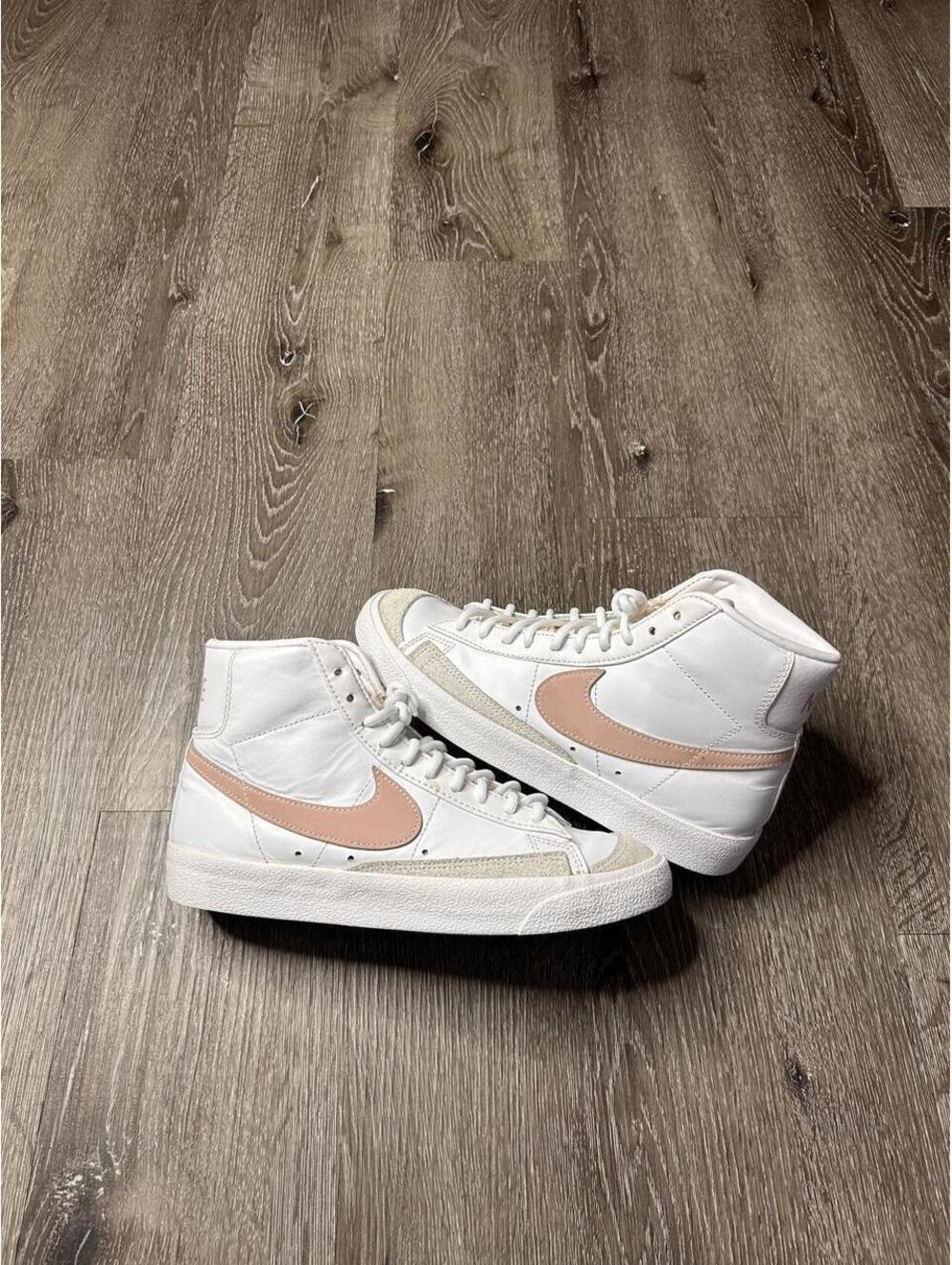 Nike Blazer Mid '77 White Tan Size 8 Shoes trainers